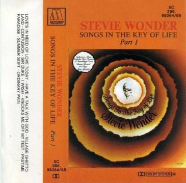 Stevie Wonder : Songs In The Key Of Life (2xCass, Album)