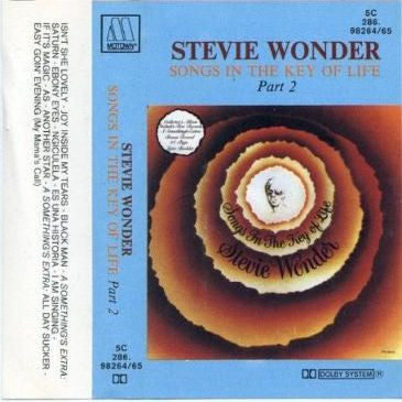 Stevie Wonder : Songs In The Key Of Life (2xCass, Album)
