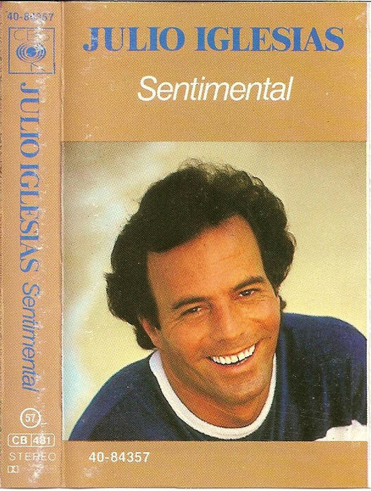 Julio Iglesias : Sentimental (Cass, Album)