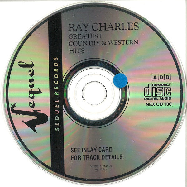 Ray Charles : Greatest Country & Western Hits (CD, Comp)