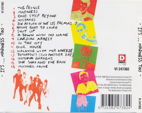 Madness : It's... Madness Too (Another 16 Classic Tracks) (CD, Comp)