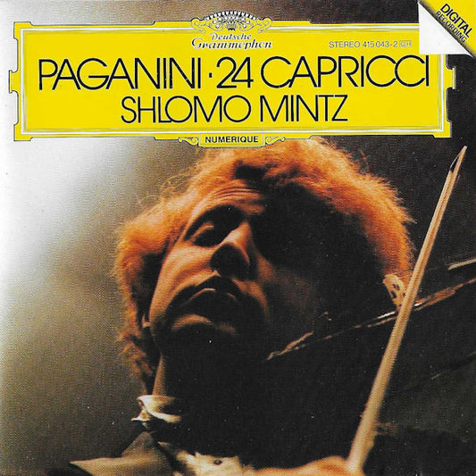Niccolò Paganini, Shlomo Mintz : 24 Capricci (CD, Album, RE)