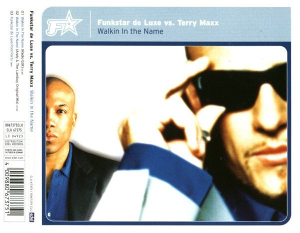 Funkstar De Luxe Vs. Terry Maxx : Walkin In The Name (CD, Maxi)