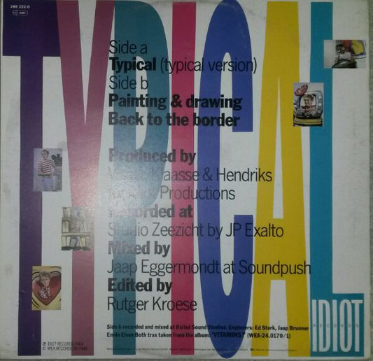 Joep Bruijnjé : Typical (12")