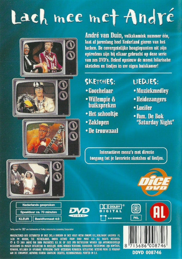 André van Duin : Lach Mee Met André Deel 2 (DVD-V, Album, PAL)