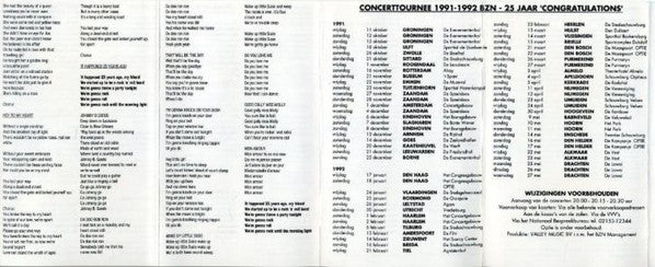 BZN : Congratulations (Cass, Album, Dol)