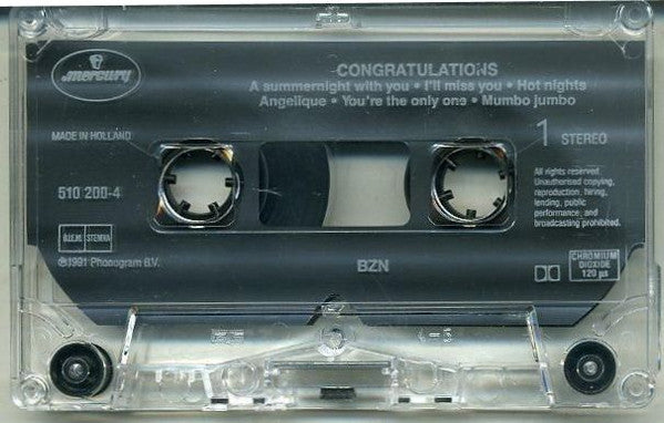BZN : Congratulations (Cass, Album, Dol)