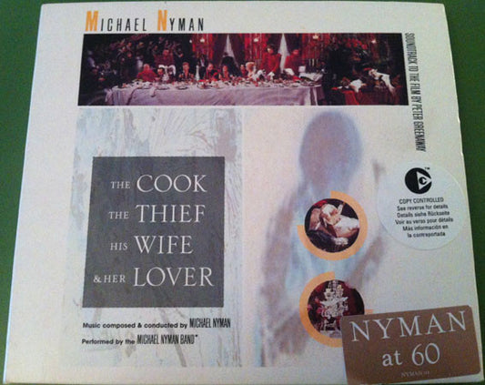 Michael Nyman : The Cook, The Thief, His Wife And Her Lover (CD, Album, RE, RM, Dig)