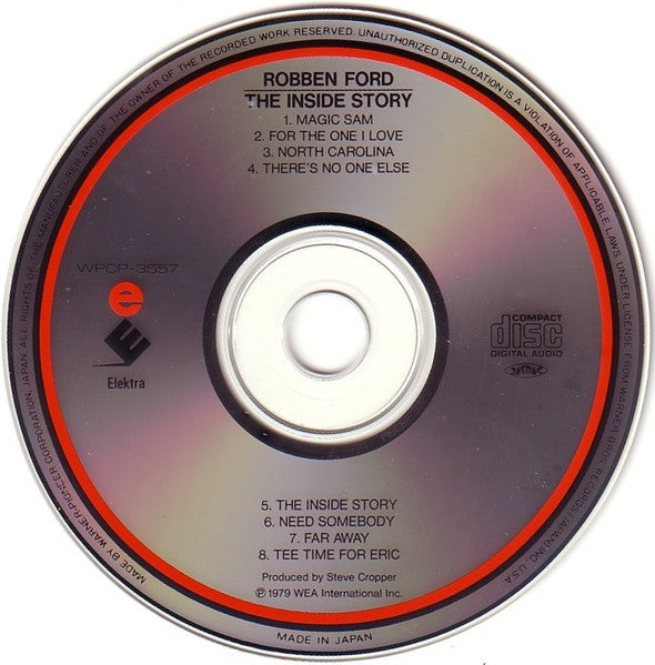 Robben Ford : The Inside Story (CD, Album, RE, War)