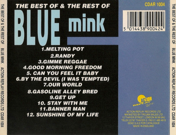 Blue Mink : The Best Of & The Rest Of Blue Mink (CD, Comp)