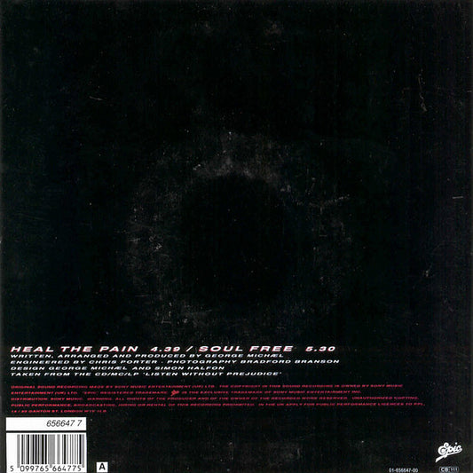 George Michael : Heal The Pain (7", Single)