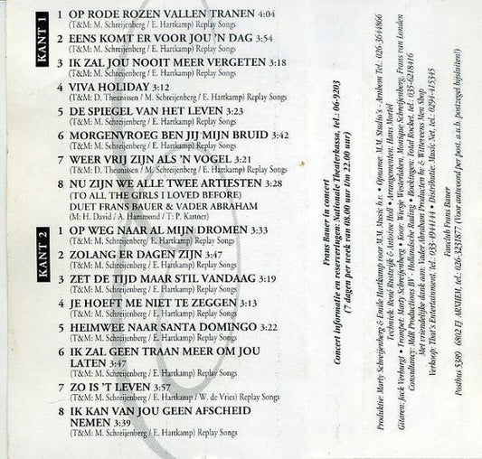 Frans Bauer : Voor Jou (Cass, Album)