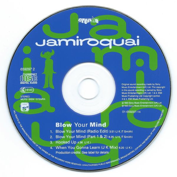 Jamiroquai : Blow Your Mind (CD, Maxi, Ext)