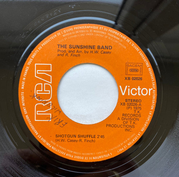 The Sunshine Band : Shotgun Shuffle (7")