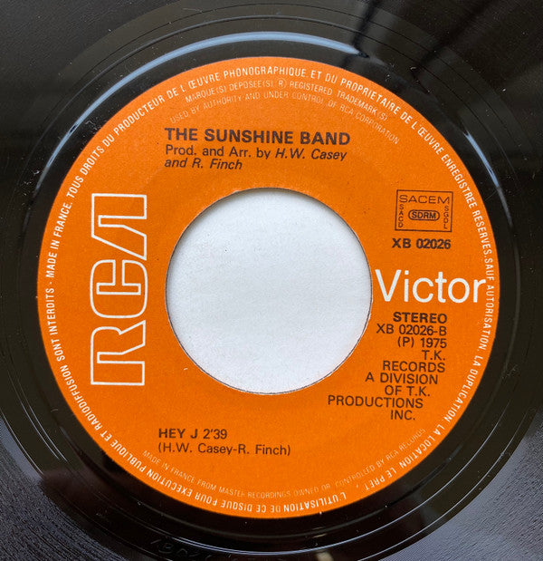 The Sunshine Band : Shotgun Shuffle (7")