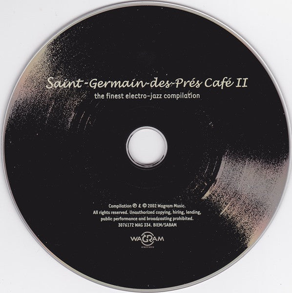 Various : Saint-Germain-Des-Prés Café II (CD, Comp, Dig)