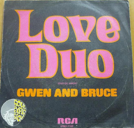 Gwen And Bruce : Love Duo (7")