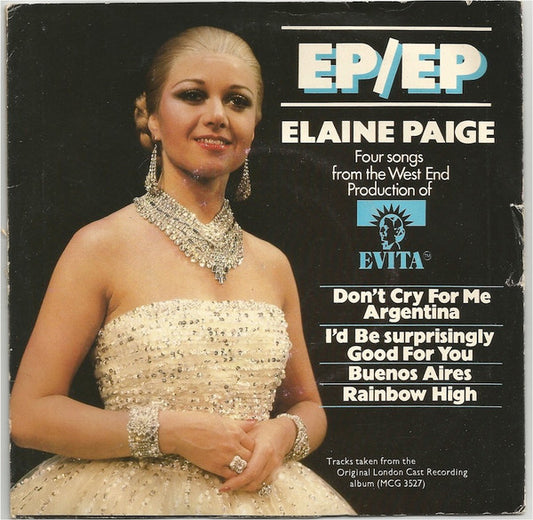 Elaine Paige : EP/EP (7", EP)