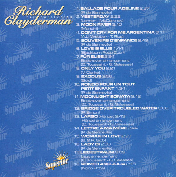 Richard Clayderman : The Collection (CD, Comp)