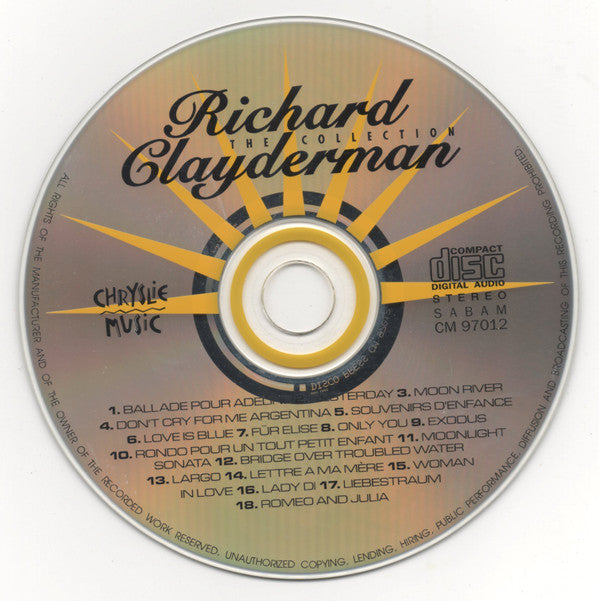 Richard Clayderman : The Collection (CD, Comp)