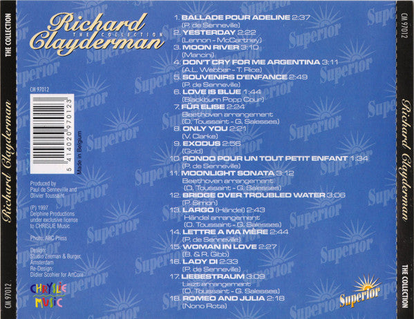 Richard Clayderman : The Collection (CD, Comp)