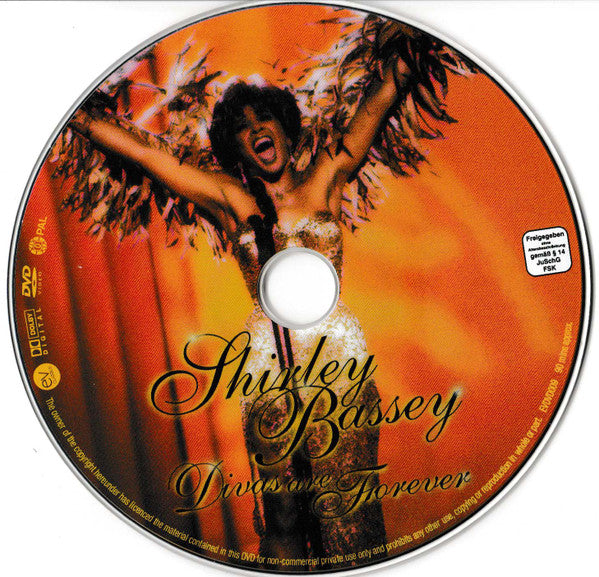 Shirley Bassey : Divas Are Forever (DVD-V, PAL, Reg)