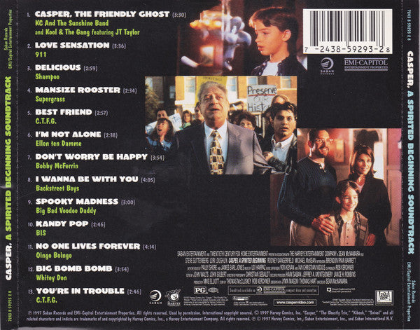 Various : Casper, A Spirited Beginning Soundtrack (CD, Comp)