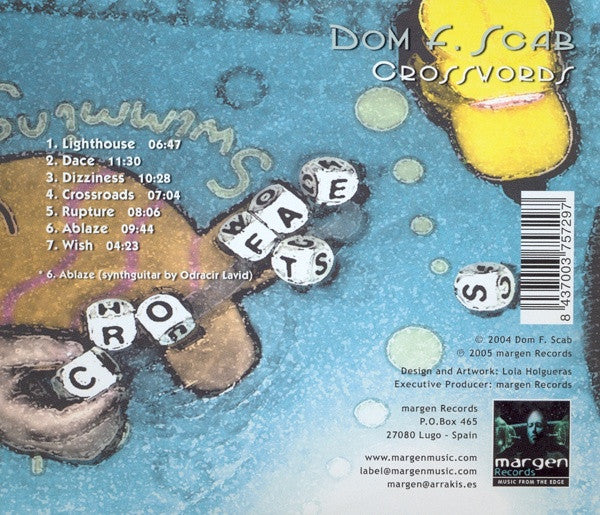 Dom F. Scab : Crosswords (CD, Album)