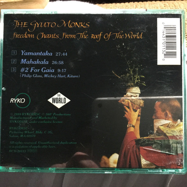 Monks Of The Monastery Of Gyuto, Tibet : Freedom Chants From The Roof Of The World (CD, Album)