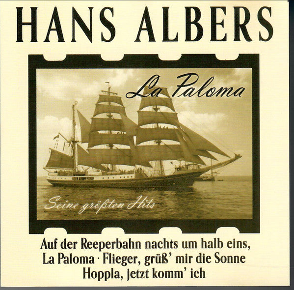 Hans Albers : La Paloma (CD, Comp, RM)