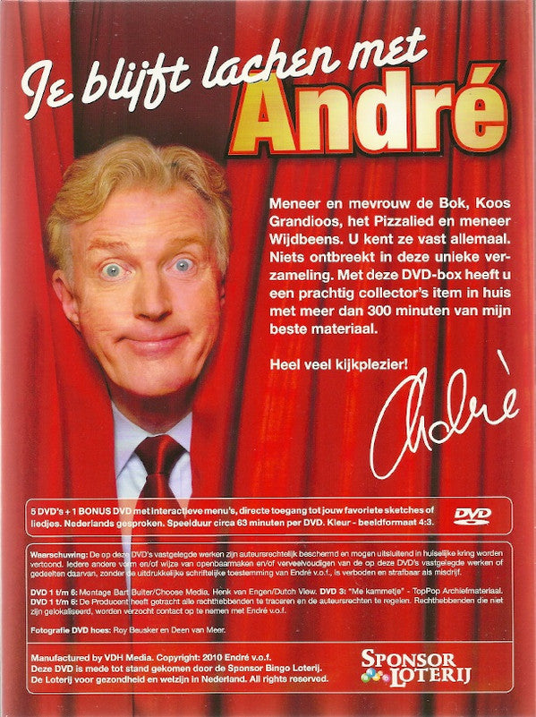 André van Duin : Je Blijft Lachen Met André (2xDVD-V, PAL)