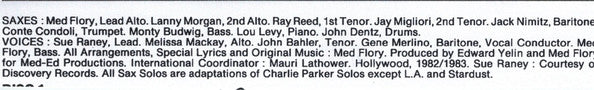 Supersax & L. A. Voices : The Complete Edition (2xCD, Comp, RE)