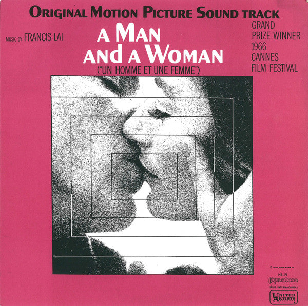 Francis Lai : A Man And A Woman = Un Homme Et Une Femme (Original Motion Picture Soundtrack) (LP, Album, Mono)