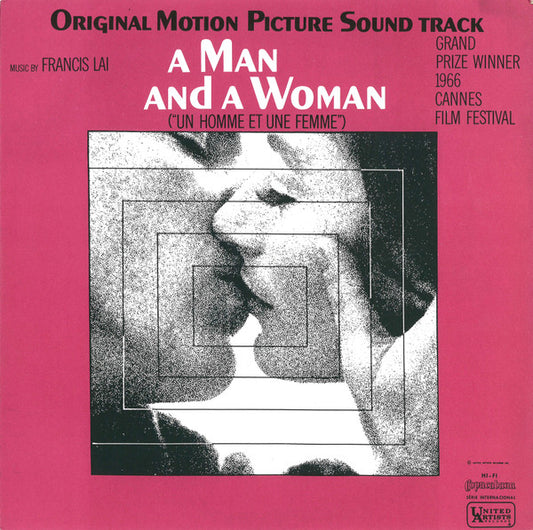 Francis Lai : A Man And A Woman = Un Homme Et Une Femme (Original Motion Picture Soundtrack) (LP, Album, Mono)
