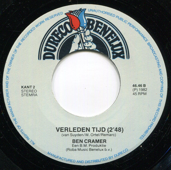 Ben Cramer : Ik Ben Tevreden (7", Single)