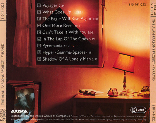 The Alan Parsons Project : Pyramid (CD, Album, RE)