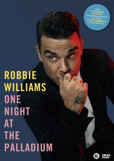 Robbie Williams : One Night At The Palladium (Blu-ray, Liv)