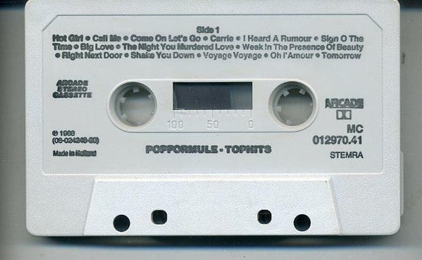 Various : Pop Formule Tophits (Cass, Comp)