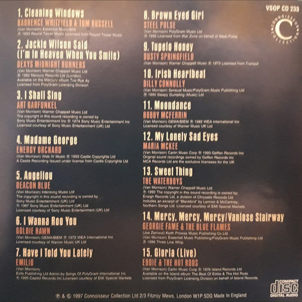 Various : The Van Morrison Songbook (CD, Comp)