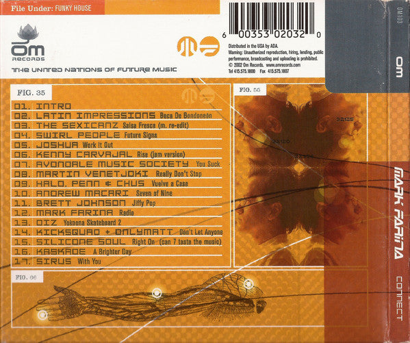Mark Farina : Connect (CD, Mixed)
