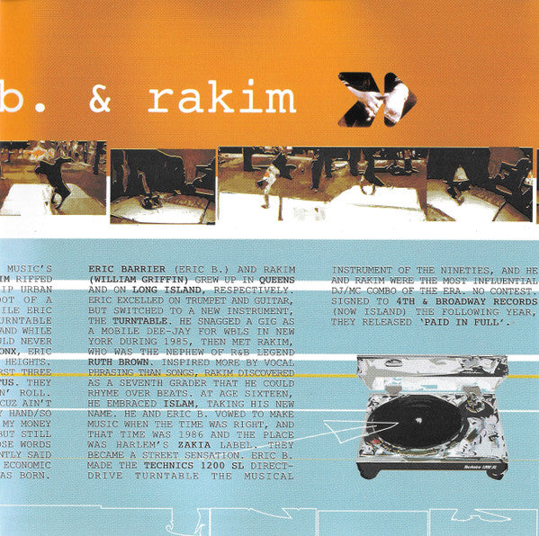 Eric B. & Rakim : Classic Eric B & Rakim (CD, Comp, RE, RM)