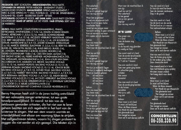 Benny Neyman : Later Is Te Laat (Cass, Album, Dol)