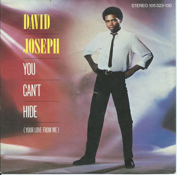David Joseph : You Can't Hide (Your Love From Me) (7", Single)