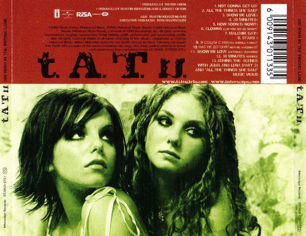 t.A.T.u. : 200 KM/H In The Wrong Lane (CD, Album, Enh)