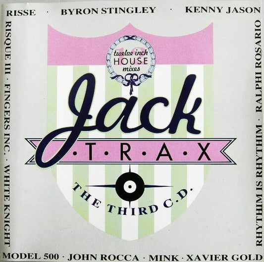 Various : Jack Trax (The Third C.D.) (CD, Comp)