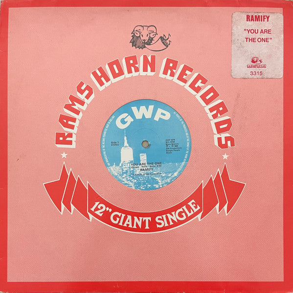 Ramify : You Are The One (12")