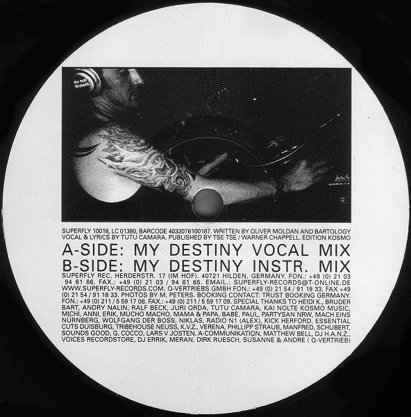 Oliver Moldan : My Destiny (12")