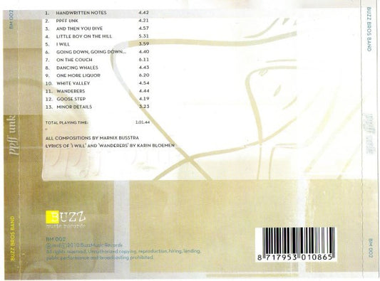 Buzz Bros Band : Ppff Unk (CD, Album)