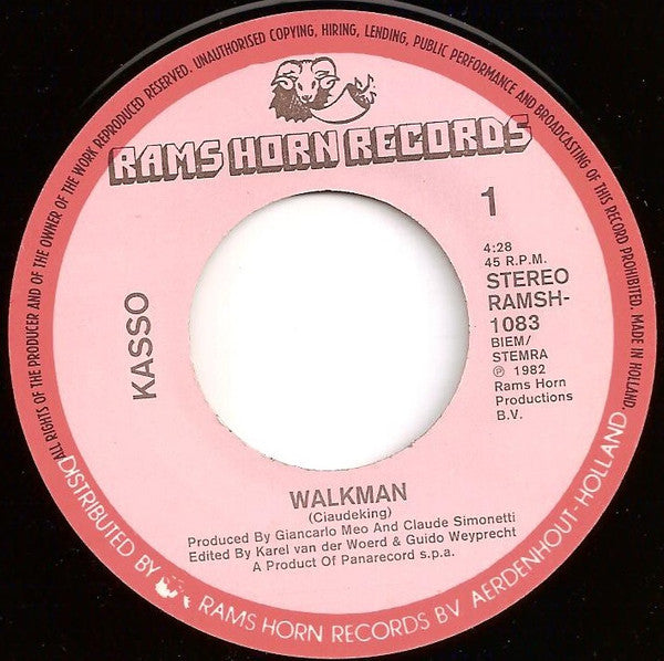 Kasso : Walkman (7")