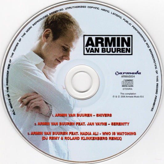 Armin van Buuren : Shivers / Serenity / Who Is Watching (CD, Comp)
